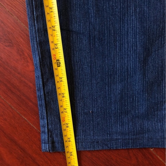 Simon Chang Straight Leg High-Waisted size 12 Dress Jeans - Picture 10 of 12